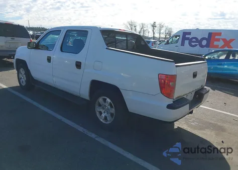 2010 Honda Ridgeline Rt from USA, damaged, VIN 5FPYK1F27AB003127